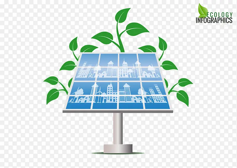 设计创意太阳能电池板环保图片
