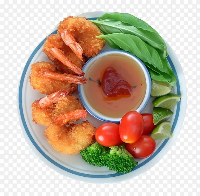 泰式风味红色海鲜餐
