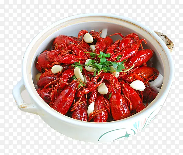 红色高清小龙虾食物