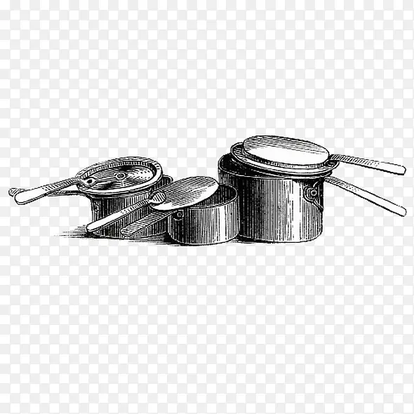手绘欧式复古烹饪锅具