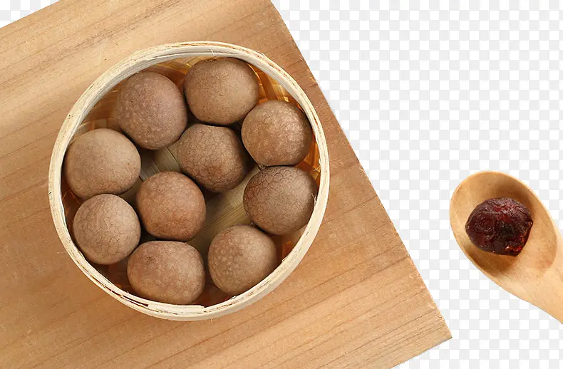 桂圆干摄影图