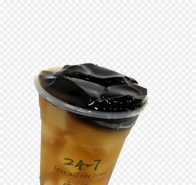 仙草冻凉茶