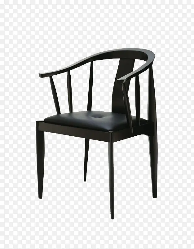 黑色中式贵妃椅