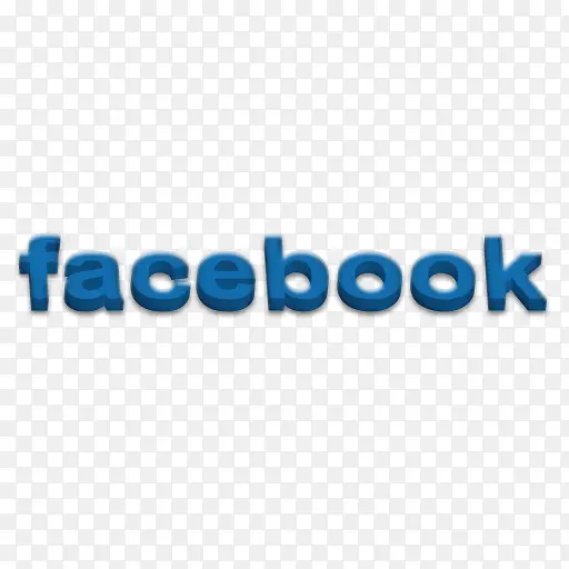 脸谱网拼写Facebook的图标