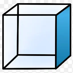 立方体的右面图标
