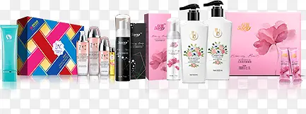 创意合成浪漫的情人节化妆品专题