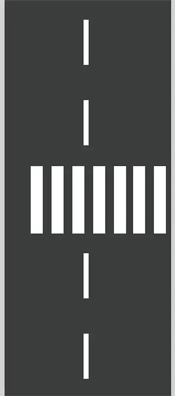 马路人行道