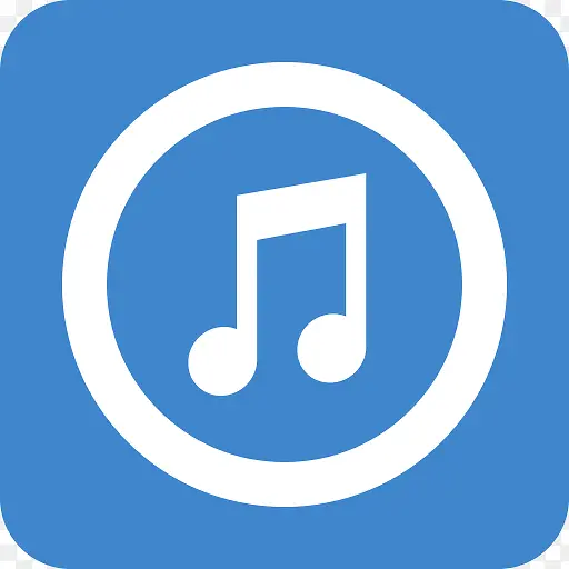 iTunes音乐歌曲社会扁平的