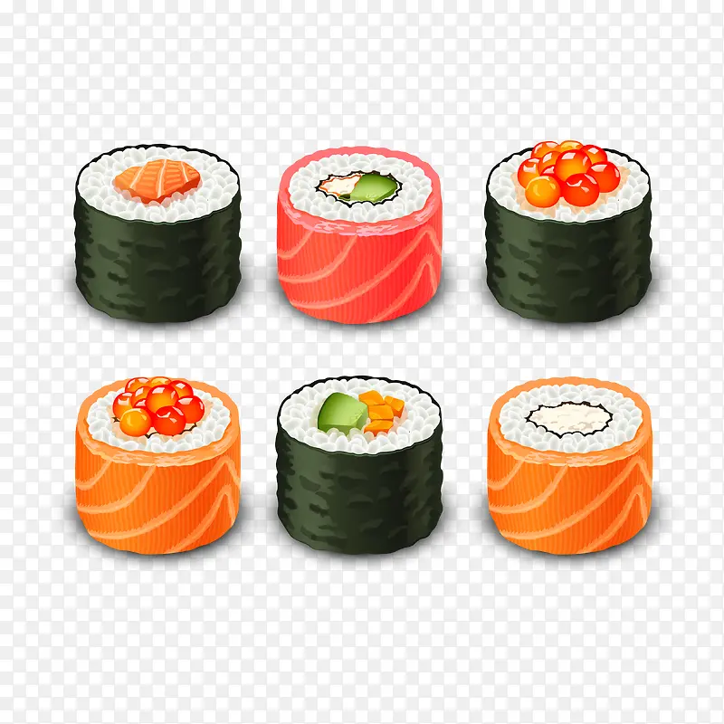 美味寿司免抠图下载