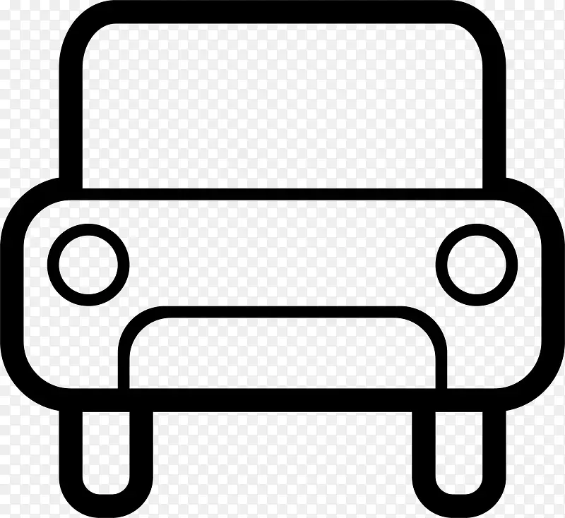 手绘黑色汽车