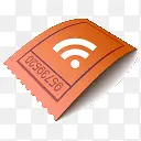 WiFi信号卡通图标