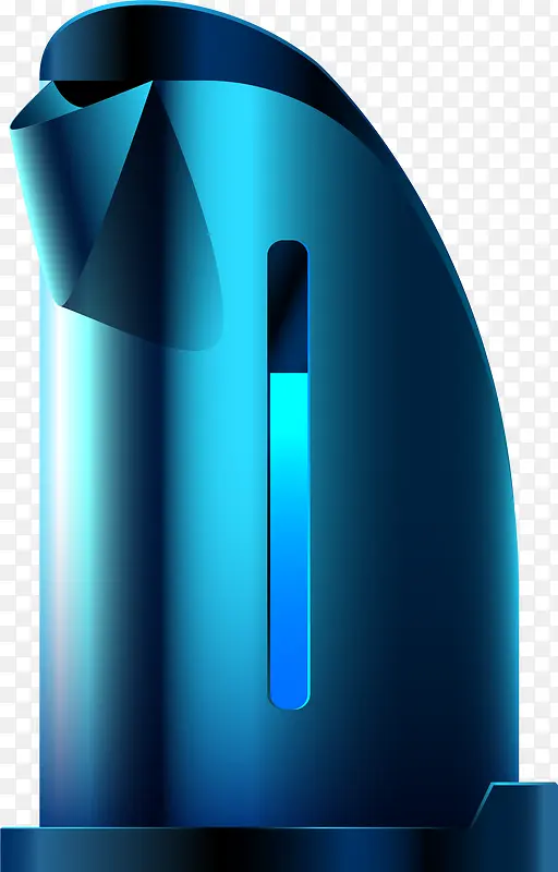 蓝色机械饮水机