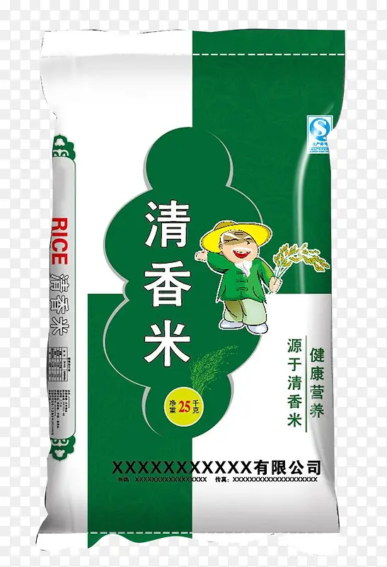 清香米包装设计