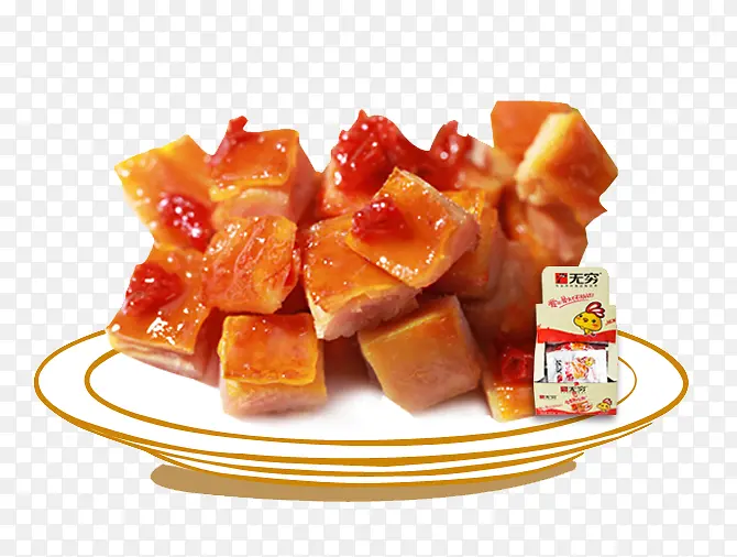 鱼豆腐豆腐块番茄酱