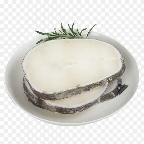 生鲜鳕鱼块鳕鱼肉摆盘美食日式料