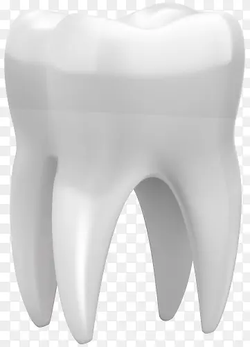 3D效果的牙齿