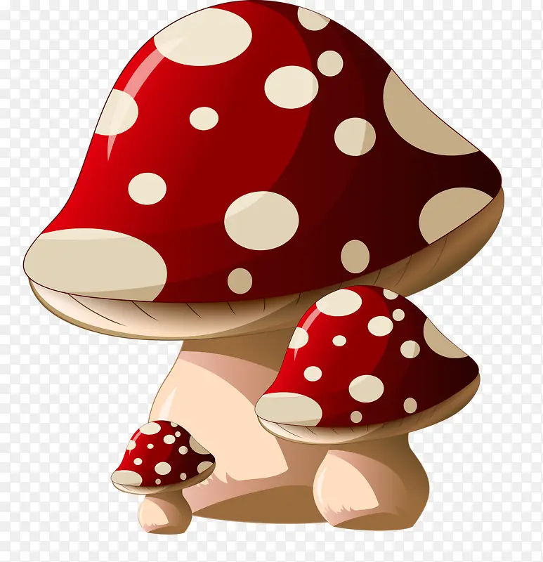 三个小蘑菇