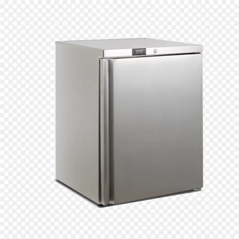 灰色小型冰箱设计图片