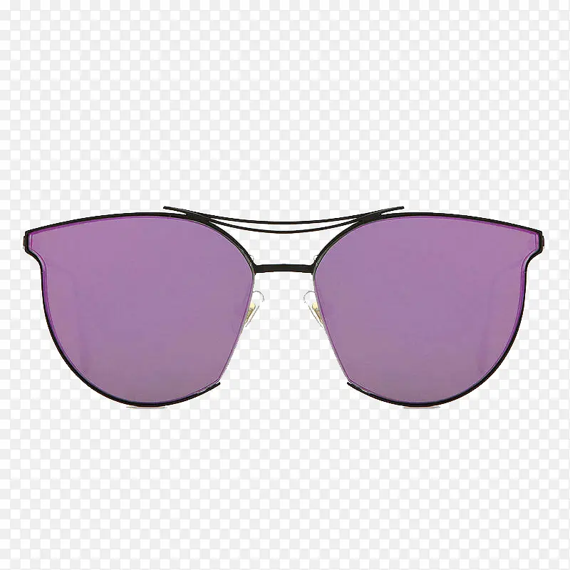 紫色眼镜架