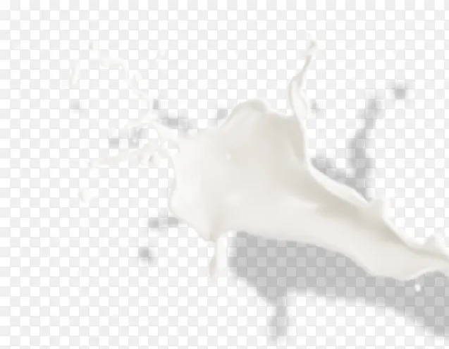 飞洒牛奶素材