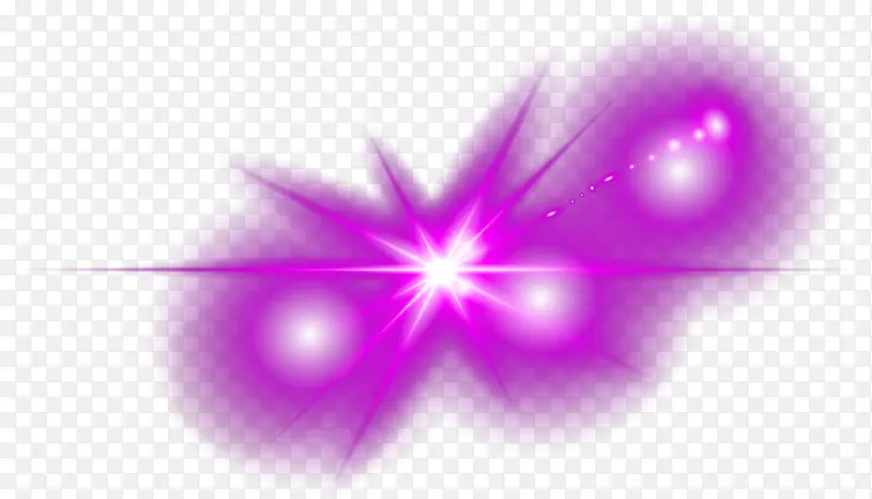 紫色高光装饰素材