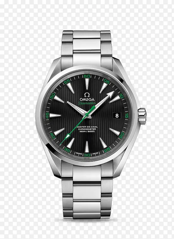 欧米茄绿色腕表手表男表
