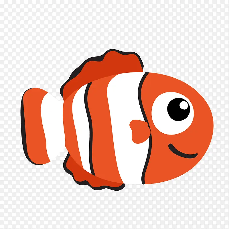 矢量手绘世界海洋日海鱼