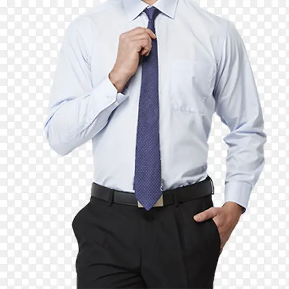 男士西装白衬衣