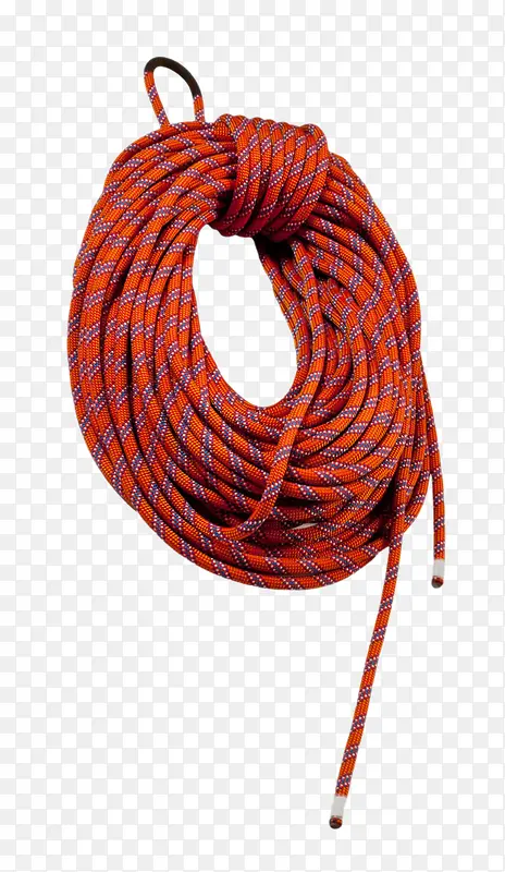 一捆红色绳子
