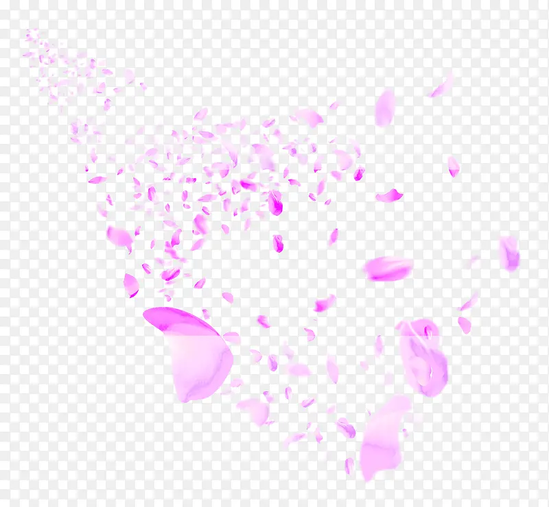 漂浮花瓣