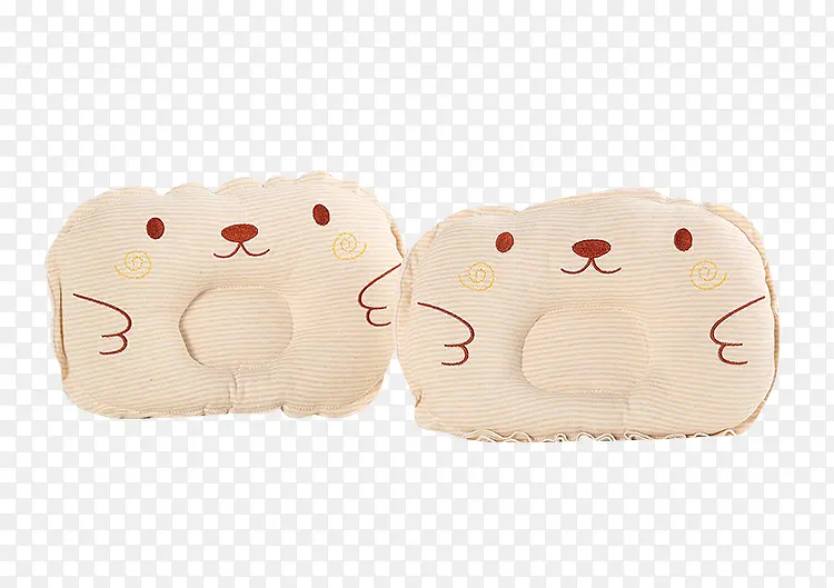 婴儿彩棉定型枕素材