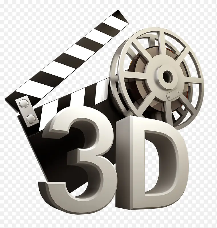 3D微电影放映机高清素材