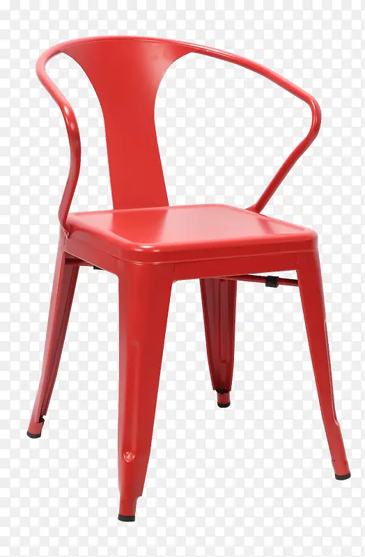 红色塑料椅子
