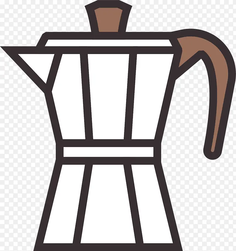 卡通咖啡机设计图标