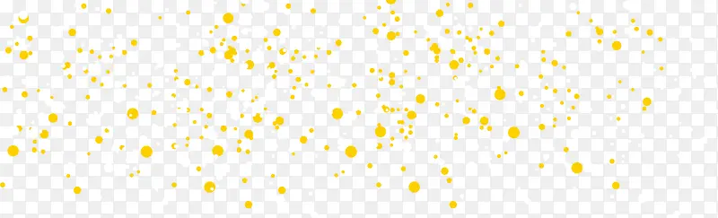 黄色漂浮斑点