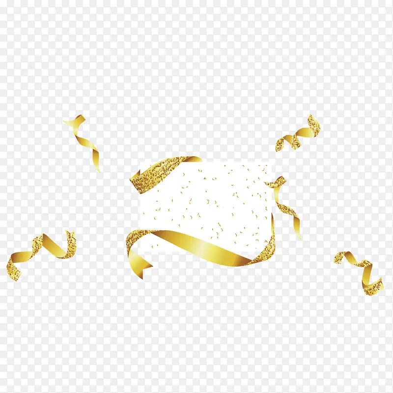 金色丝带
