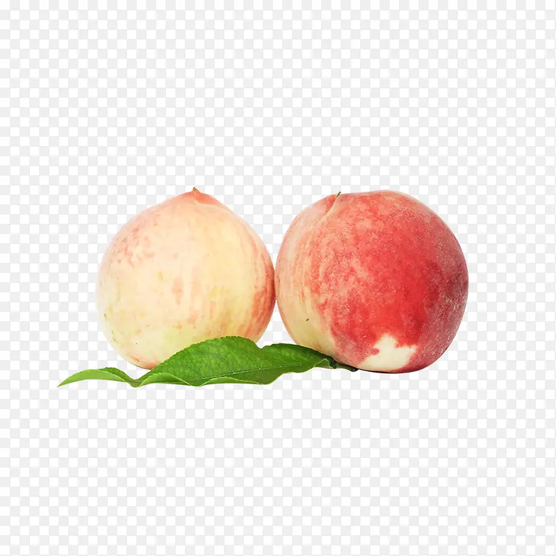 桃子水果装饰图案
