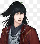 红衣项圈男子立绘人物