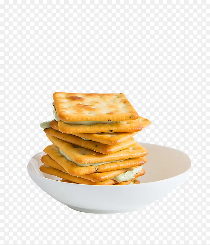 双层夹心饼干素材