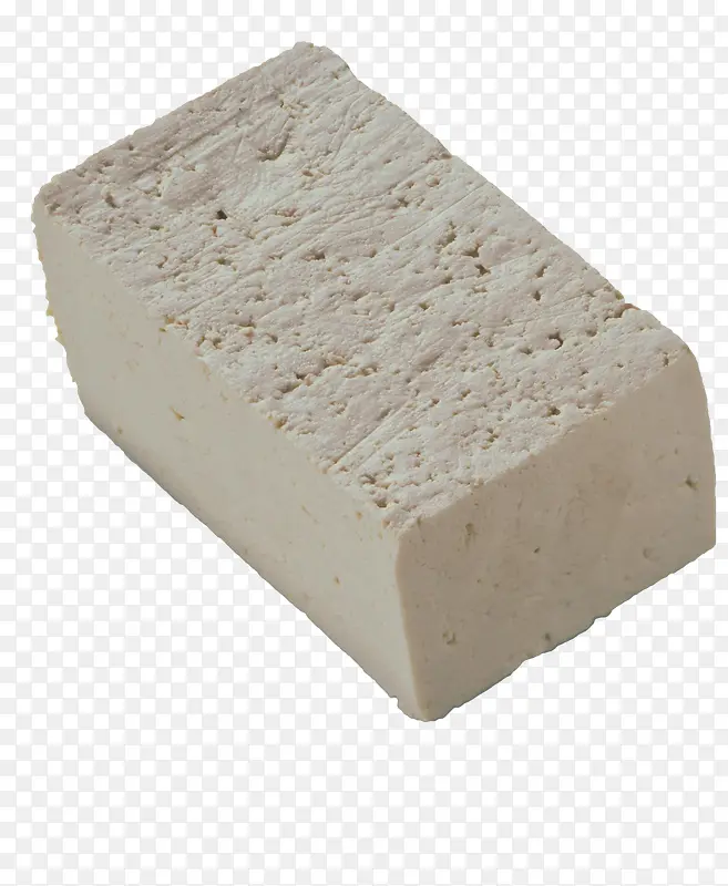 白色几何方块漂浮豆腐