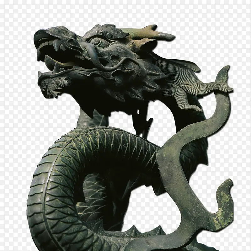 龙雕塑实物