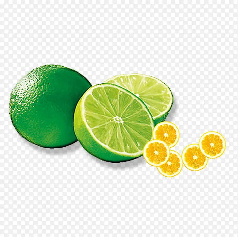 绿橙和黄橙免抠图素材