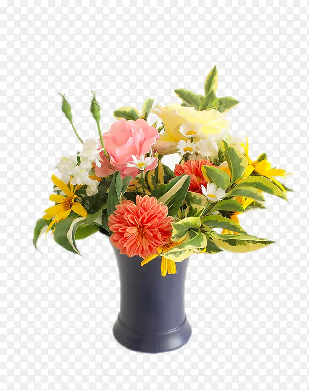 花瓶中的菊花