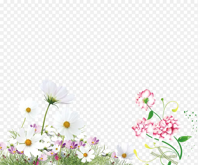 花朵草丛