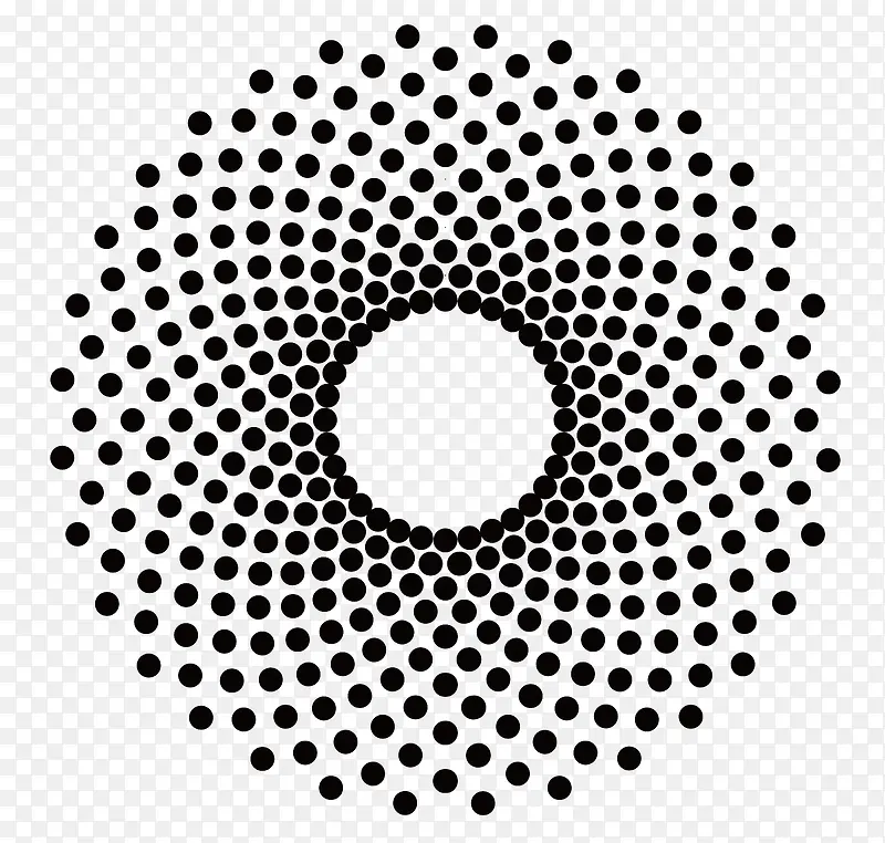 黑色圆形手绘的圆圈
