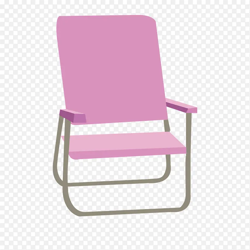 粉色质感卡通椅子
