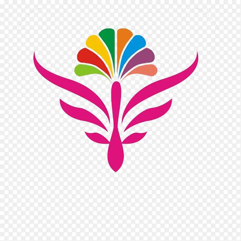 彩色减肥logo