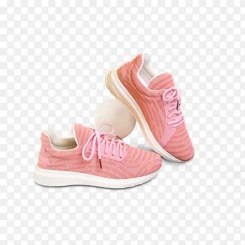 粉色女士运动鞋