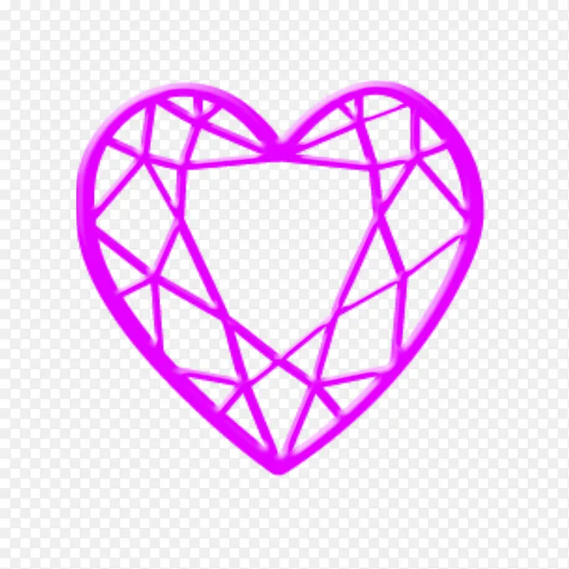钻石图标 粉色钻石 宝石