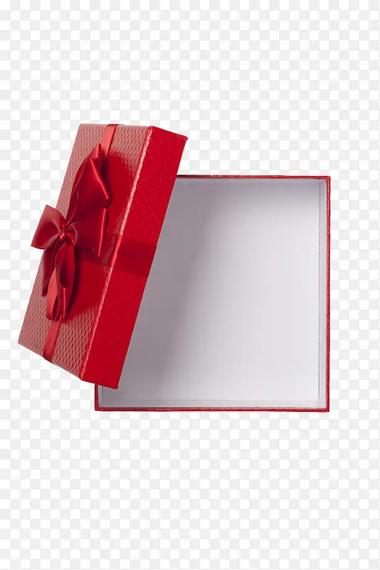 红色纹理礼品盒